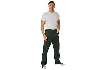 Image of Rothco Tactical BDU Cargo Pants, Hunter Green, Small, 27-31in Waist, 11170-HunterGreen-S27-31Waist
