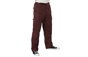 Image of Rothco Tactical BDU Cargo Pants, Maroon, Small, 27-31in Waist, 11160-Maroon-S27-31Waist