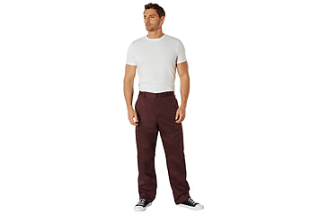 Image of Rothco Tactical BDU Cargo Pants, Maroon, Small, 27-31in Waist, 11160-Maroon-S27-31Waist
