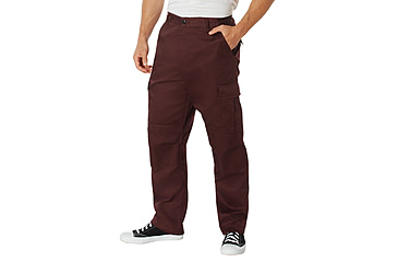 Image of Rothco Tactical BDU Cargo Pants, Maroon, Small, 27-31in Waist, 11160-Maroon-S27-31Waist