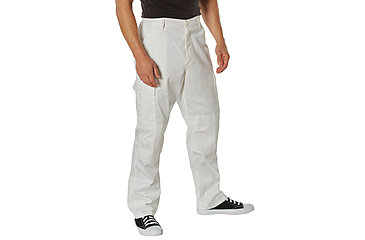 Image of Rothco Tactical BDU Cargo Pants, Off White, Medium, 31-35in Waist, 11190-OffWhite-M31-35Waist