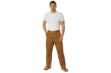 Image of Rothco Tactical BDU Cargo Pants, Work Brown, Small, 27-31in Waist, 11140-WorkBrown-S27-31Waist