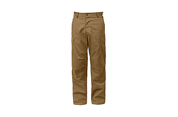 Image of Rothco Tactical BDU Pants, Coyote Brown, Small, 8522-CoyoteBrown-S27-31Waist