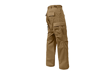 Image of Rothco Tactical BDU Pants, Coyote Brown, 4XL, 85240-CoyoteBrown-4XL51-55Waist