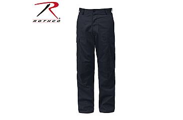 Image of Rothco Tactical BDU Pants, Midnight Navy Blue, Large, Short, 7982-MidnightNavyBlue-L-Short35-39Waist2612-2912Length