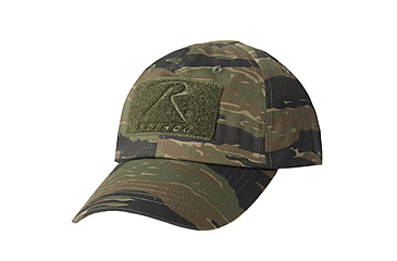 Image of Rothco Rothco Tactical Operator Cap, Tiger Stripe Camo, 93620-TigerStripeCamo