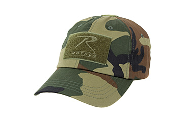 Image of Rothco Tactical Operator Cap, Woodland Camo, 9362-WoodlandCamo
