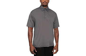 Image of Rothco Tactical Performance Polo Shirt - Mens, Grey, Extra Large, 39130-Grey-XL