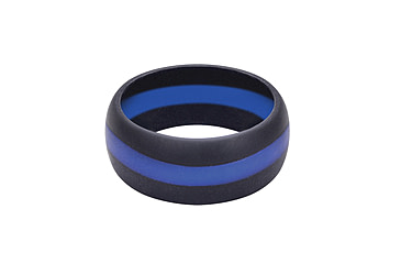 Image of Rothco Thin Blue Line Silicone Ring, 13, 800-13
