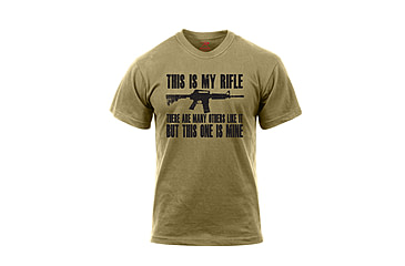 Image of Rothco This Is My Rifle T-Shirt, Small, 61590-S
