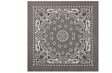 Image of Rothco Trainmen Bandana, Grey, 4058-Grey