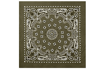 Image of Rothco Trainmen Bandana, Olive Drab, 4051-OliveDrab