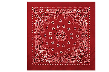 Image of Rothco Trainmen Bandana, Red/White, 4142-RedWhite