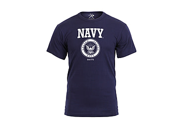 Image of Rothco US Navy Emblem T-Shirt, L, 61610-L