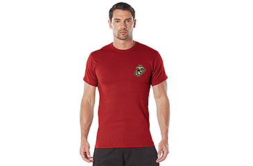 Image of Rothco USMC Dogs of War T-Shirt - Men's, Red, Small, 11770-Red-S