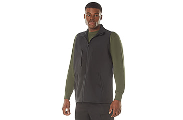 Image of Rothco V2 Concealed Carry Soft Shell Vest - Men's, Black, Small, 86550-Black-S