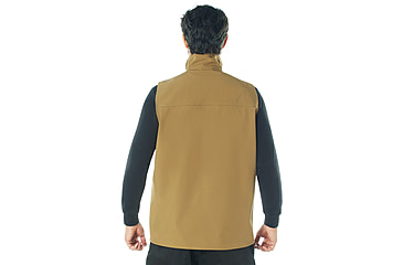 Image of Rothco V2 Concealed Carry Soft Shell Vest, Coyote Brown, S, 86555-CoyoteBrown-S