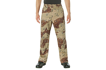 Image of Rothco Vintage Camo Paratrooper Fatigue Pants - Mens, 6-Color Desert Camo, Extra Large, 29870-6-ColorDesertCamo-XL