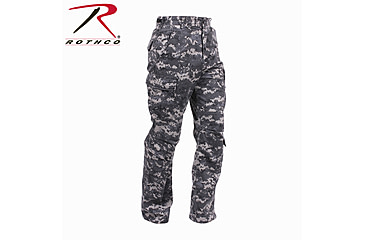 Image of Rothco Vintage Camo Paratrooper Fatigue Pants, Woodland Camo, Small, 2586-WoodlandCamo-S