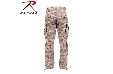 Image of Rothco Vintage Camo Paratrooper Fatigue Pants, Woodland Camo, Small, 2586-WoodlandCamo-S
