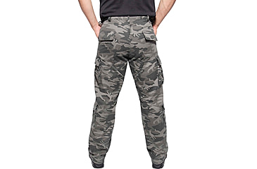 Image of Rothco Vintage Camo Paratrooper Fatigue Pants, Black Camo, Large, 3865-BlackCamo-L