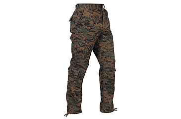 Image of Rothco Vintage Camo Paratrooper Fatigue Pants, Woodland Camo, Small, 2586-WoodlandCamo-S