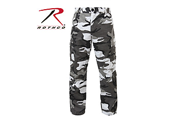 Image of Rothco Vintage Camo Paratrooper Fatigue Pants, Woodland Camo, Small, 2586-WoodlandCamo-S