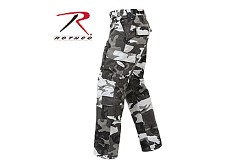 Image of Rothco Vintage Camo Paratrooper Fatigue Pants, Woodland Camo, Small, 2586-WoodlandCamo-S