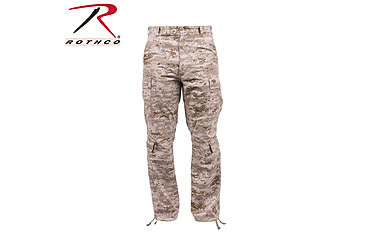 Image of Rothco Vintage Camo Paratrooper Fatigue Pants, Woodland Camo, Small, 2586-WoodlandCamo-S