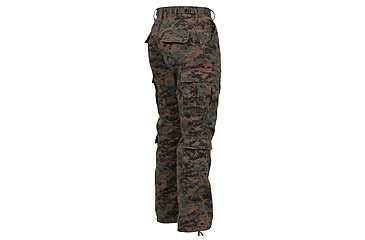 Image of Rothco Vintage Camo Paratrooper Fatigue Pants, Woodland Camo, Small, 2586-WoodlandCamo-S