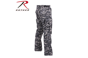 Image of Rothco Vintage Camo Paratrooper Fatigue Pants, Woodland Camo, Small, 2586-WoodlandCamo-S