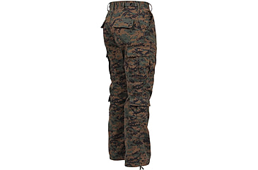 Image of Rothco Vintage Camo Paratrooper Fatigue Pants, Woodland Digital Camo, Large, 2366-WoodlandDigitalCamo-L