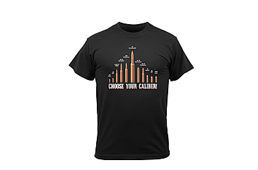 Image of Rothco Vintage Choose Your Caliber T-Shirt, M, 67380-M