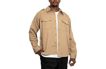 Image of Rothco Vintage Fatigue Shirt - Mens, Khaki, 2XL, 2557-Khaki-2XL