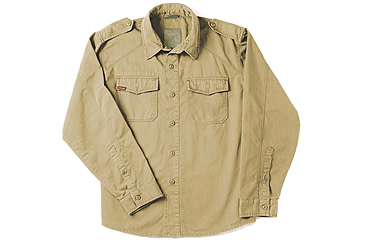 Image of Rothco Vintage Fatigue Shirt - Mens, Khaki, 2XL, 2557-Khaki-2XL