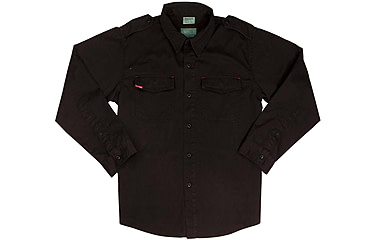 Image of Rothco Vintage Fatigue Shirt - Mens, Black, Large, 2457-Black-L