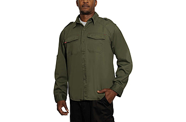 Image of Rothco Vintage Fatigue Shirts, Olive Drab, Extra Small, 2568-OliveDrab-XS