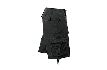 Image of Rothco Vintage Infantry Utility Shorts, Black, XL, 2552-Black-XL