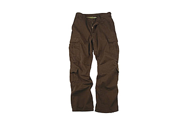 Image of Rothco Vintage Paratrooper Fatigue Pants, Brown, Small, 2562-Brown-S
