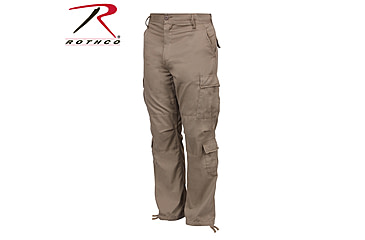 Image of Rothco Vintage Paratrooper Fatigue Pants, Russet Brown, L, 2886-RussetBrown-L