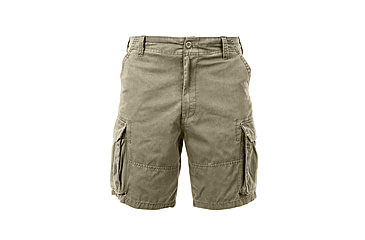 Image of Rothco Vintage Solid Paratrooper Cargo Short, Khaki, XL, 2170-Khaki-XL