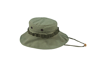 Image of Rothco Vintage Vietnam Style Boonie Hat, Olive Drab, 7, 5910-OliveDrab-7