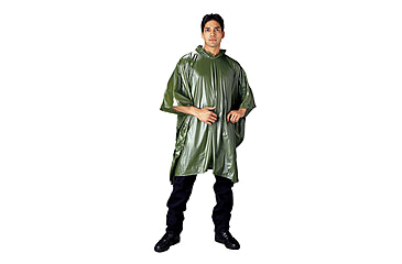 Image of Rothco Vinyl Ponchos, Olive Drab, 3682-OliveDrab