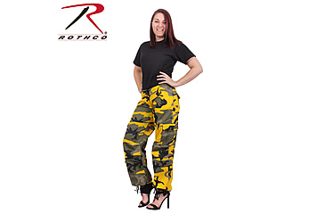 Image of Rothco Womens Camo Vintage Paratrooper Fatigue Pants