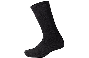Image of Rothco Wool Blend Mid-Calf Winter Socks, Black, Medium, 64110-Black-M