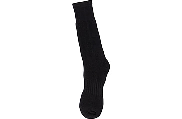 Image of Rothco Wool Blend Mid-Calf Winter Socks, Black, Medium, 64110-Black-M