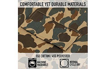 Image of Rothco X Bear Archery Fred Bear Camo BDU Cargo Shorts, XL, 19025-XL