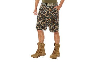 Image of Rothco X Bear Archery Fred Bear Camo BDU Cargo Shorts, XL, 19025-XL