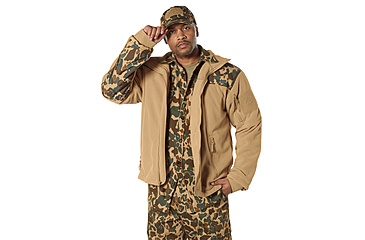 Image of Rothco X Bear Archery Fred Bear Camo Flannel Shirt - Mens, Small, 19080-S