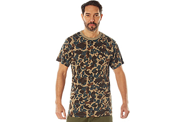 Image of Rothco X Bear Archery Fred Camo Moisture Wicking T-Shirt, Camo, Large, 613902036055